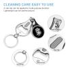 Skull Books Cute Nail Clipper Sturdy Fingernail and Toenail Clipper Cutters with Keychain Effortless view 2