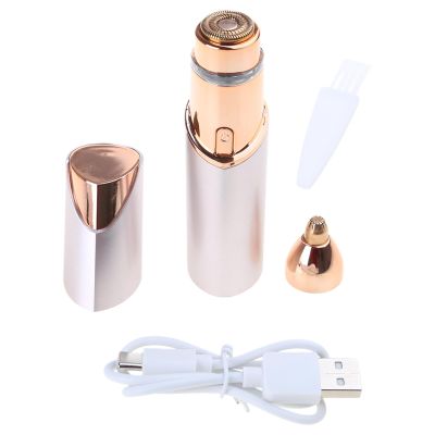 Women's Electric Face Hair Remover USB Rechargeable Hair Removal Face Shaver for Smooth Skin Skin Friendly Hair Remover