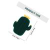 SMASOLO Silicone Facial Brush 3pcs Face Exfoliator Scrubber Set, Soft Cactus Design Manual Face Wash Brush for Deep Cleansing and Makeup Removal, Suitable for Household Skin Random Color view 2