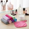 7PCS Makeup Remover Cloth, Makeup Remover Cloth Cleaning Reusable Face Wash Cloths for All Skin Types Face Wash Soft Make up Towels Facial Cleansing Cloths for Women 6" X 6.3" view 3