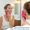 7PCS Makeup Remover Cloth, Makeup Remover Cloth Cleaning Reusable Face Wash Cloths for All Skin Types Face Wash Soft Make up Towels Facial Cleansing Cloths for Women 6" X 6.3" view 4
