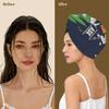 Chintiz Microfiber Hair Towel Wrap for Women - Bigfoot Mountain Sasquatch Super Absorbent Fast Drying Anti-Frizz Head Hair Towels - Elastic Loop Design Soft Turbans for Wet Long, Thick, Curly Hair view 3
