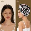 Chintiz Microfiber Hair Towel Wrap for Women - Camo Super Absorbent Fast Drying Anti-Frizz Head Hair Towels, Elastic Loop Design Soft Turbans for Wet Long, Thick, Curly Hair view 3