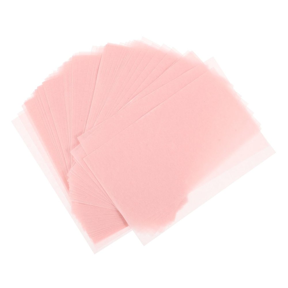 CLISPEED Oil Absorbing Sheets Blotting Paper for Oily Skin, 2 Sets 200pcs Natural Fiber Facial Tissue with Oil, Portable Face Paper for Makeup Touch-up and Oily Complexion