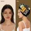 Chintiz Microfiber Hair Towel Wrap for Women - Bigfoot Pine Sasquatch Super Absorbent Fast Drying Anti-Frizz Head Hair Towels - Elastic Loop Design Soft Turbans for Wet Long, Thick, Curly Hair view 3