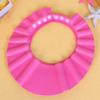 Baby Shampoo Cap Adjustable Shower Hat Soft Hair Washing Shield for Toddlers Kids Rosy view 2