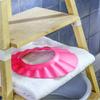 Baby Shampoo Cap Adjustable Shower Hat Soft Hair Washing Shield for Toddlers Kids Rosy view 4