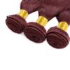 #99J Bundles Human Hair Burgundy Straight Bundles 34 Inch Wine Red Straight Bundle Unprocessed Virgin Human Hair Extensions For Women 50g/Bundle view 4