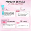 Lip Scrub and Lip Mask Set Lip Care Gift Set with Hydrating Lip Balm, Lip Scrub, Scrub Bubble and Overnight Lip Mask, Lip Moisturizer Gift Set for Teens view 3