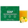 Finturo 2pc Soul Superfood Soap Bar - Upgraded Turmeric Lemon SoapCleanses & Nourishes Face & Body, Suitable for Dry & Oily Skin, Soul Superfood Soap view 1