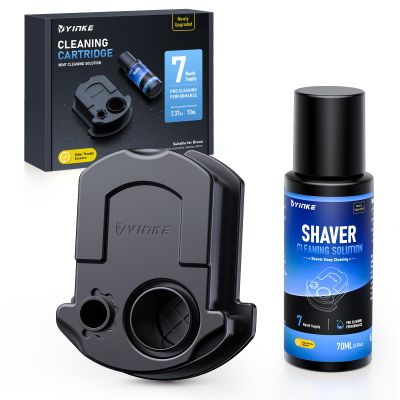 Reusable Refill Cartridge Kit Compatible with Braun CCR Clean & Renew, 70ml