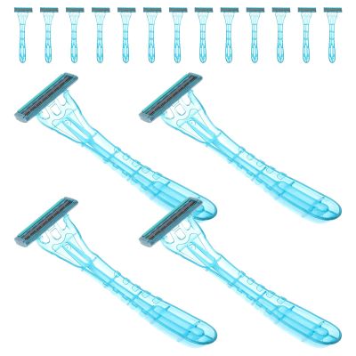 STAHAD 20pcs Disposable Razors for Men and Women, Waterproof Multi-use Hair Trimmer for Underarm and Face, Travel-friendly Shaving Blades for Sensitive Skin