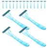 STAHAD 20pcs Disposable Razors for Men and Women, Waterproof Multi-use Hair Trimmer for Underarm and Face, Travel-friendly Shaving Blades for Sensitive Skin view 1