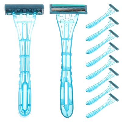 OSOLADY 20pcs Waterproof Disposable Razors for Men and Women, Travel Size Hair Trimmer for Face and Armpit, Bulk Shaving Razors Suitable for Hotel and Personal Use
