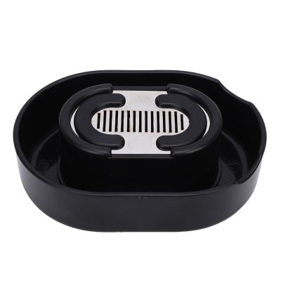 Haofy Beard Shaver Rinser Manual Push No Electricity Cleaner Beard Shaving Aid for Quick Easy Rinsing