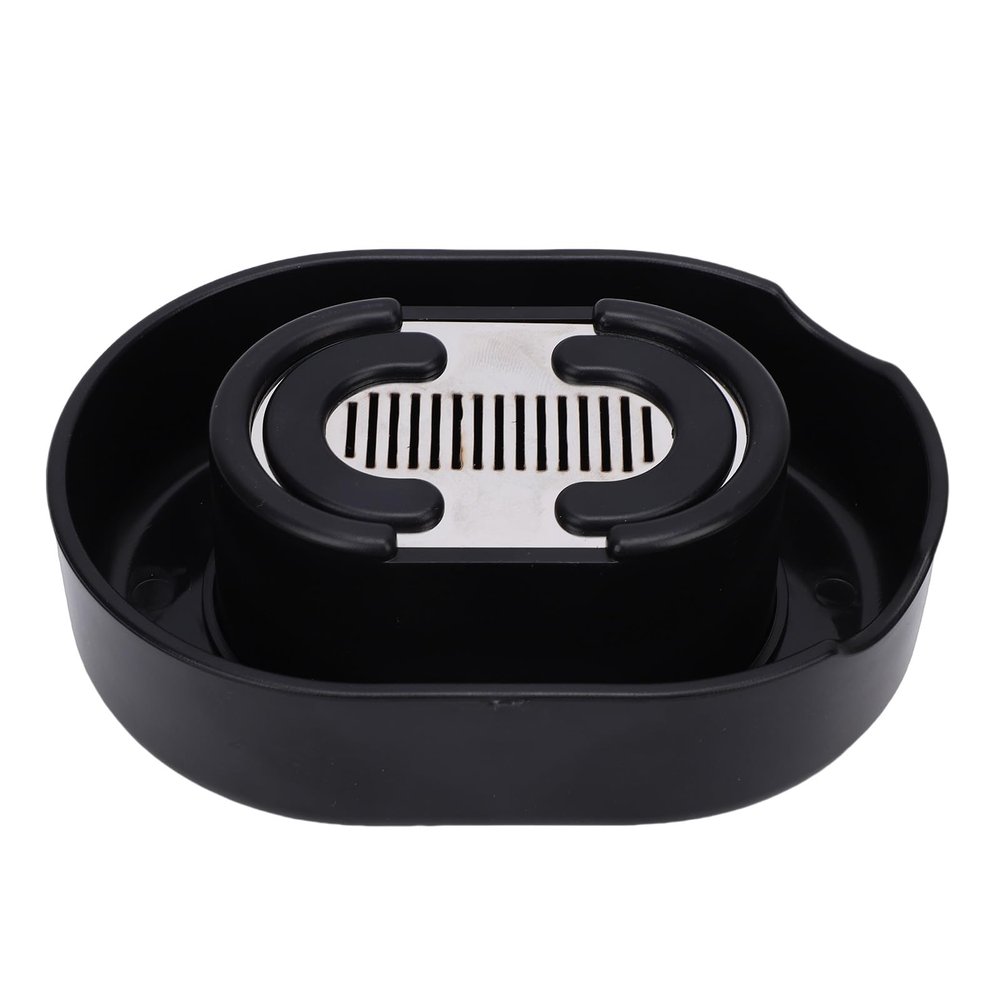 Haofy Beard Shaver Rinser Manual Push No Electricity Cleaner Beard Shaving Aid for Quick Easy Rinsing