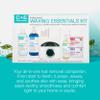 Clean + Easy Professional Waxing Kit Essentials At-Home Hair Removal Set with Wax Warmer, Hard & Soft Wax, Pre & Post-Wax Care for Face & Body, Waxing Kit for Women view 3