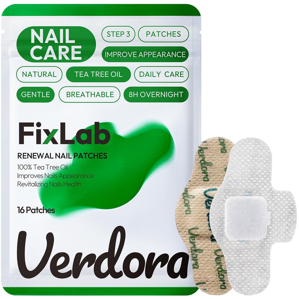 VERDORA FIXLAB Nail Patches Extra Strength with Tea Tree Oil 16 Pcs