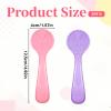 2 Pcs Face Scrubber Silicone Manual Facial Cleansing Brush Soft Facial Brushes Waterproof Exfoliating Brush Skin Friendly Face Cleaner Brushes for Blackheads Makeup Residues Removal (Pink + Purple) view 2