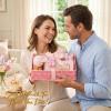 Gifts for Women, 32 Pcs Rose Spa Gifts Basket, Hydrating Face Skin Care Set view 3