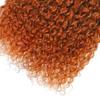 Ubinica One Bundle Human Hair 30 Inch Jerry Curly Wave Human Hair Single Bundle 100g Ginger Orange 350 Weave Unprocessed Brazilian Virgin Quick Weave Hair Extension for Black Women view 3