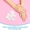 Soft Absorbent Pure Cotton Balls 500g for Makeup and Nail Care view 3