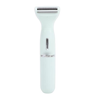 FTVOGUE Electric Hair Trimmer, Body Hair Trimmer for Intimate Areas Armpits Legs with 4 Replacement Heads Smooth Shaving Pubic Remover