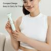 FTVOGUE Electric Hair Trimmer, Body Hair Trimmer for Intimate Areas Armpits Legs with 4 Replacement Heads Smooth Shaving Pubic Remover view 3