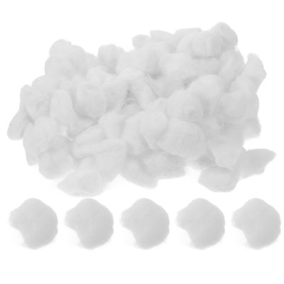 NUOBESTY Cotton Balls for Makeup and Nail Cleaning, 500g Bag of Mini Absorbent White Cotton Balls for Daily Personal Care and Cosmetic Use