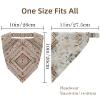 RODAILYCAY 4 Pack Triangle Head Scarf, Art Retro Ethnic Pattern Chiffon Hair Bandanas Kerchief, Elastic Hair Scarf Bandanas for Women Girls view 4
