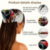 RODAILYCAY 4 Pieces Hair Scarf, Chiffon Head Kerchief, Non Slip Triangle Headband Bandana for Women Girls, Starfish Beach Pattern view 3