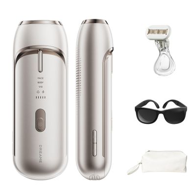 Dreame Nova IPL Hair Removal with Dual-Lamp 27J Output, Sapphire ICE Cooling, 3.9cm Window, 0.2s Flash, Adaptizone AI Detection, Photon Skincare, Up to 96% Reduction Full-Body for Women and Men