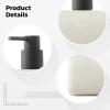 LUMINFLY Refillable 20 Fl Oz Ceramic Dispenser, Black Pump for Kitchen and Bathroom, Matte Finish view 3