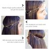 Mobestech 2pcs Bohemian Tassel Headbands for Women, Holiday Wedding Headpiece Set with Gold and Silver Chains, Bridal Hair Accessories for Party and Festival Use view 4