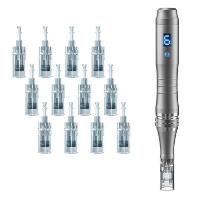 Microneedling Roller Pen For Home Use - Microneedle Derma Roller Pen For Women Men -Skin Tools 0.25mm