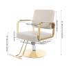 DRRSBRP Salon Chair for Hair Stylist, Capacity 440.92 lbs Hydraulic Barber Chair Salon Styling Chair with 360 Swivel, Adjustable Height, Heavy Duty Base for Barbershop Hair Salon Stylist (Off-White) view 4