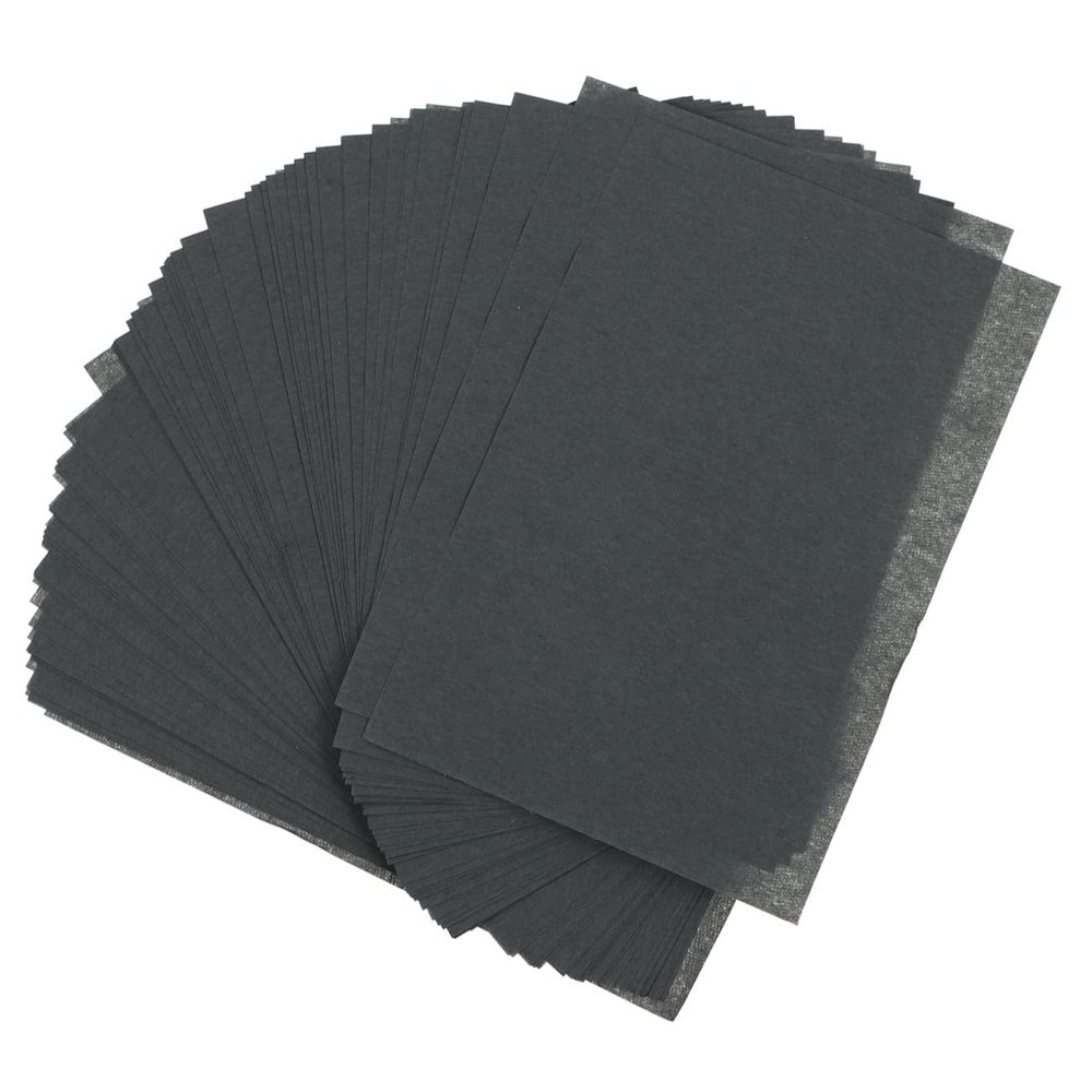 NOLITOY Charcoal Oil Blotting Paper 200 Sheets X 2 Sets Natural Facial Oil Absorbing Tissues for Oily Skin Face Cleaning and Refreshing Skin Care