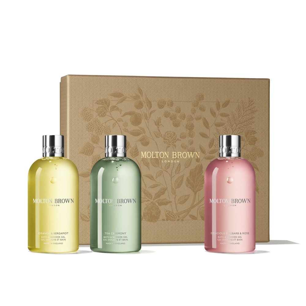 Molton Brown Floral & Green Body Wash Gift Set for Women