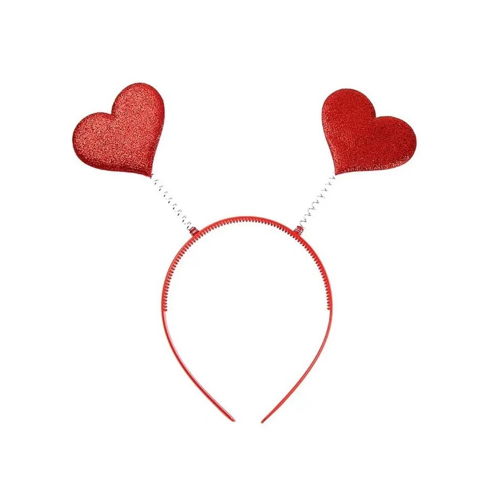 1 Piece Red Heart Headband Valentine's Day Headband Party (D)