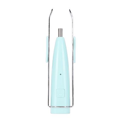 Wisoqu Eyebrow Tweezers with Camera, 10X Zoom App Connected LED Lighted Hair Removal Tweezers, with Stainless Steel Tips, for Eyebrow Shaping and Grooming (Green)