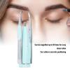 Wisoqu Eyebrow Tweezers with Camera, 10X Zoom App Connected LED Lighted Hair Removal Tweezers, with Stainless Steel Tips, for Eyebrow Shaping and Grooming (Green) view 3