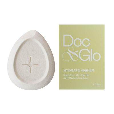 Doc & Glo Hydrate Higher Soap-Free Micellar Bar for Sensitive Skin