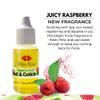 Bliss Kiss Juicy Raspberry Nail Oil Cuticle Dropper&Jojoba, 0.5oz view 2