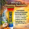 Chasing Sunsets Tanning Bed Lotion, Natural Bronzer with Erythrulose UV Indoor & Outdoor Tan Accelerator, Instant & Gradual Color, Hydrating Skin Care, 9.5 fl oz view 3