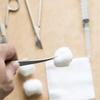 White Cotton 1 Bag Cotton Balls for Makeup and Nail Cleaning view 4