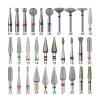 NBGYDCX Diamond Milling Cutter Nail Drill Bits Set for Manicure Accessory Pedicure Machine Bit Burr Tool view 4