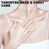 18 PCS Reusable Silicone Wrinkle Patches for Face, Neck & Chest Overnight Smoothing Facial Strips for Forehead, Frown Lines, Crows Feet, Smile Lines & Cleavage view 3