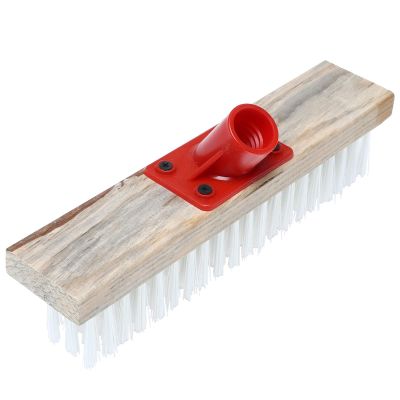 WOFASHPURET Nylon Wire Brush Head Floor Scrubbing Brush Hard Bristle Replacement Head for Moss Removal and Multi-Surface Cleaning Accessories
