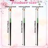 3 Pcs Flat Concealer Brush Extra Small Flat Applicator Brush Rounded For Blending Brow Single Eyeshadow Brushes Versatile Makeup Tool For Precise Application And Flawless Finish Black view 2