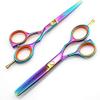 Barber scissors Hairdressing Scissors Set 6 Inch Professional Barber Scissors Hair Thinning Scissors Barber Shears Hair Cutting Scissors for Men Women Kids Suitable for Barber/Hairdresser/Hair Salon/H view 2